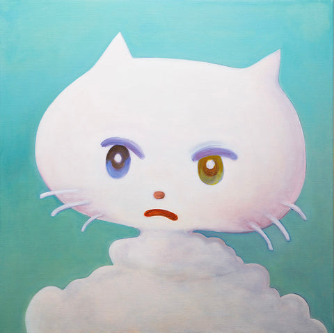 Jun Makita - "Cat Cloud" Print