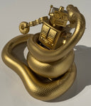 Eric Joyner "Snakefight!" Limited Edition Sculpture - Metallic solid color versions